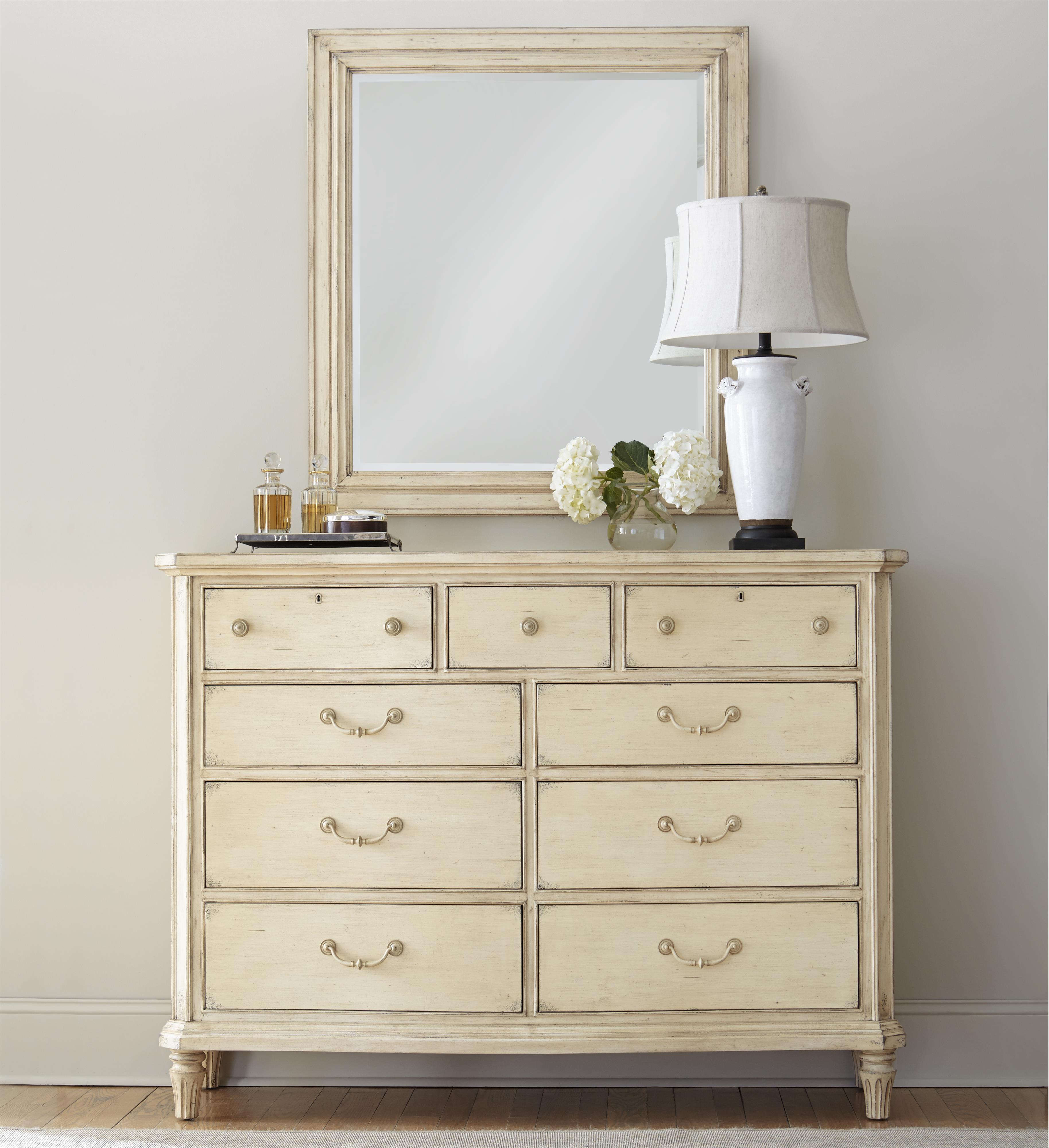 Stanley Furniture European Cottage Nine Drawer Dressing Chest and